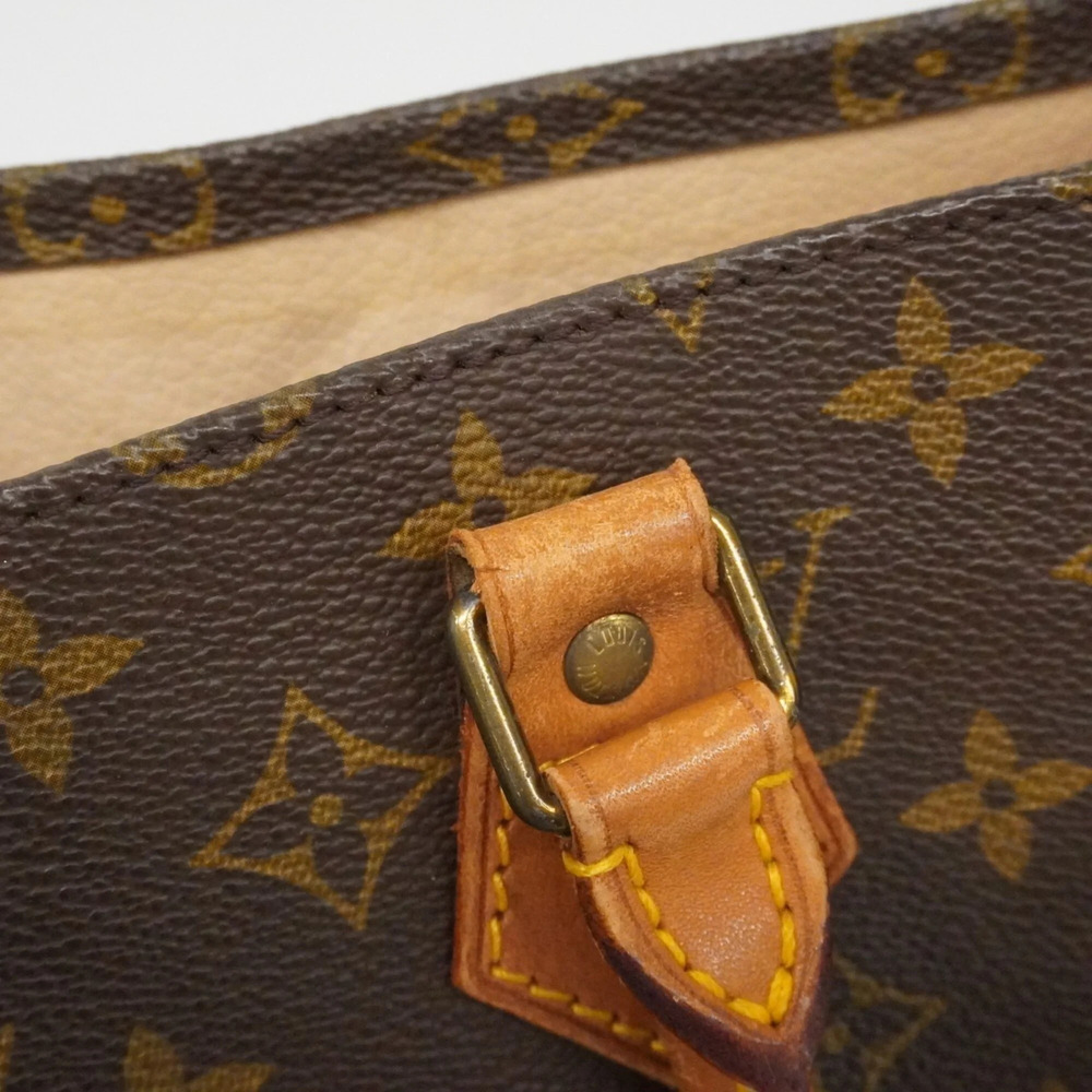 LOUIS VUITTON Authentic Brown Monogram Tote Bag - Picture 8 of 13